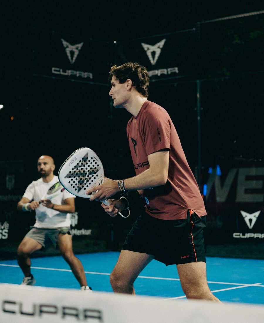 Night match under the lights